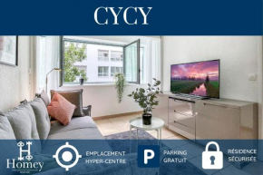 HOMEY CYCY - NEW / Free Parking / Hyper-centre / Proche Genève Annemasse